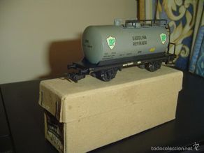 Trenes escala: Electrotren H0. Antigua cisterna Bp en metal 1107/6